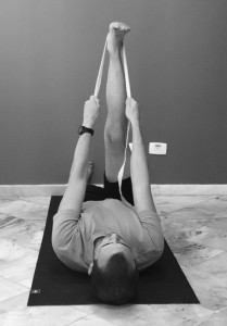Supta padangustasana