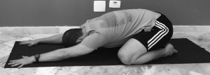 adho mukha virasana