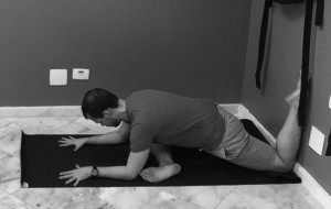 eka pada kapotasana prep