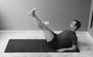 navasana prep 2