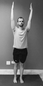 urdva hastasana