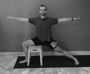virabhadrasana II banco
