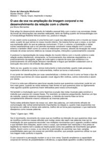 LMF 1 O uso da voz na ampliação da imagem corporal e no desenvolvimento da relação com o cliente pdf